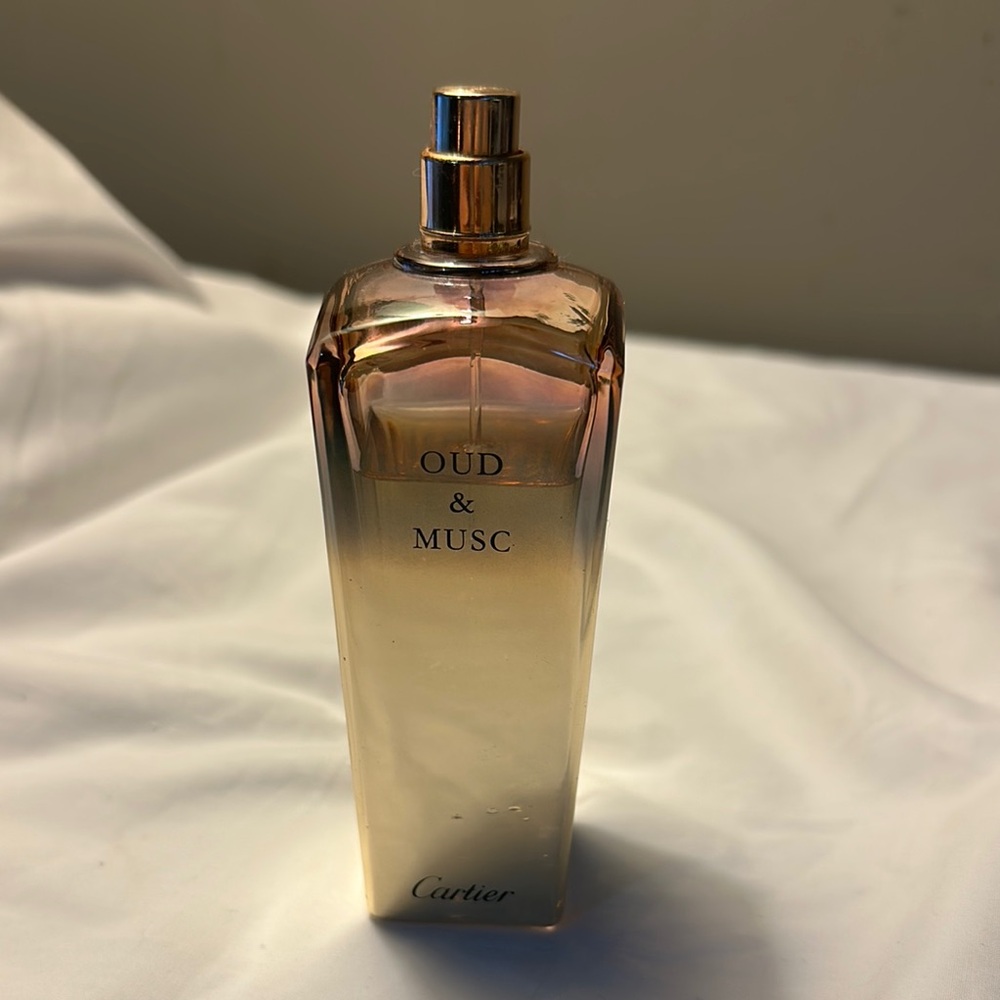 Cartier Oud & Musc Perfume - Gold